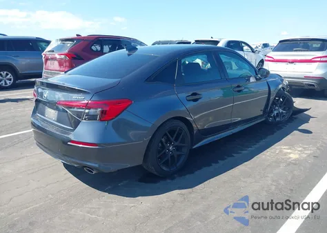 2023 Honda Civic Sport z USA, uszkodzony, nr VIN 2HGFE2F51PH550339